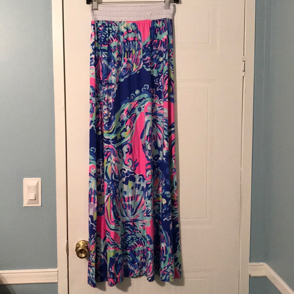 Lilly Pulitzer maxi skirt